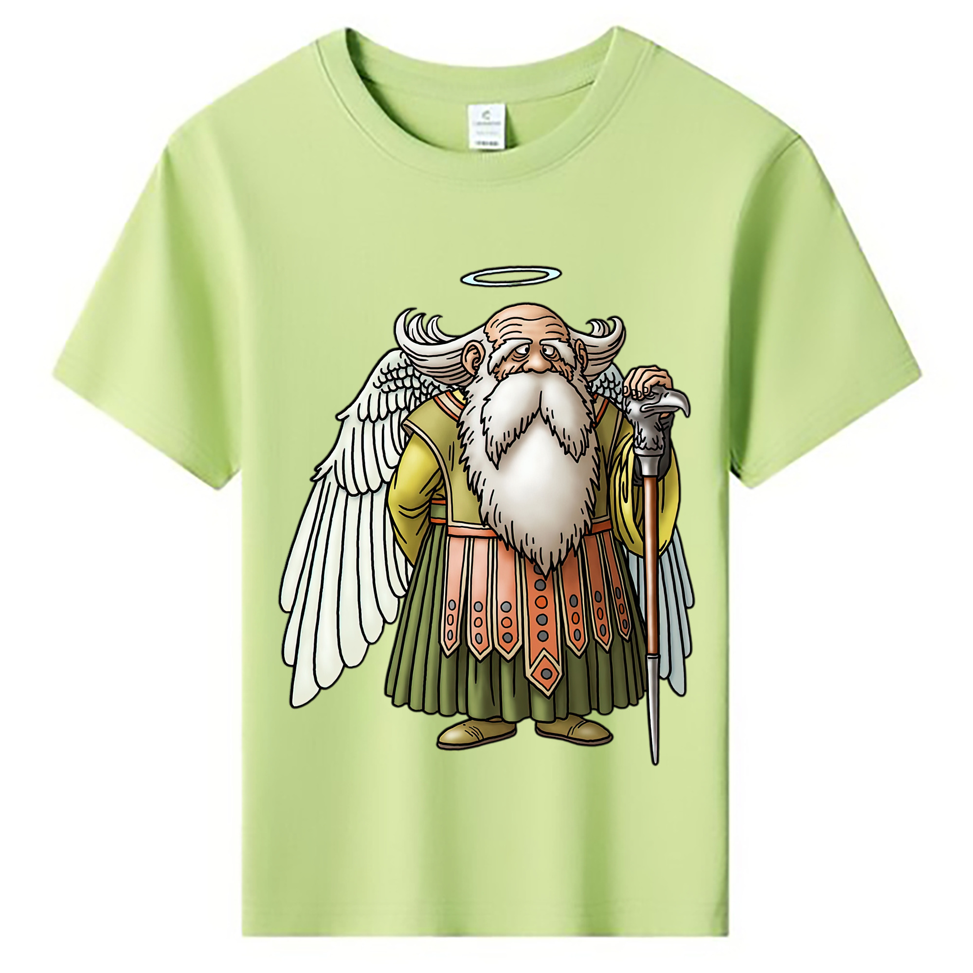 （画像用） ドラゴンクエスト Doragon Kuesuto Dragon Quest 綿100％キッズTシャツ（フロントプリント）